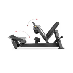 Hip thruster machine multi-réglable à charge libre - Capacité de charge de 300 kg
