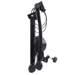 Home Trainer magnétique Gibello avec 6 modes de résistance pour vélo de route avec roues de 26 à 28 pouces - Format compact