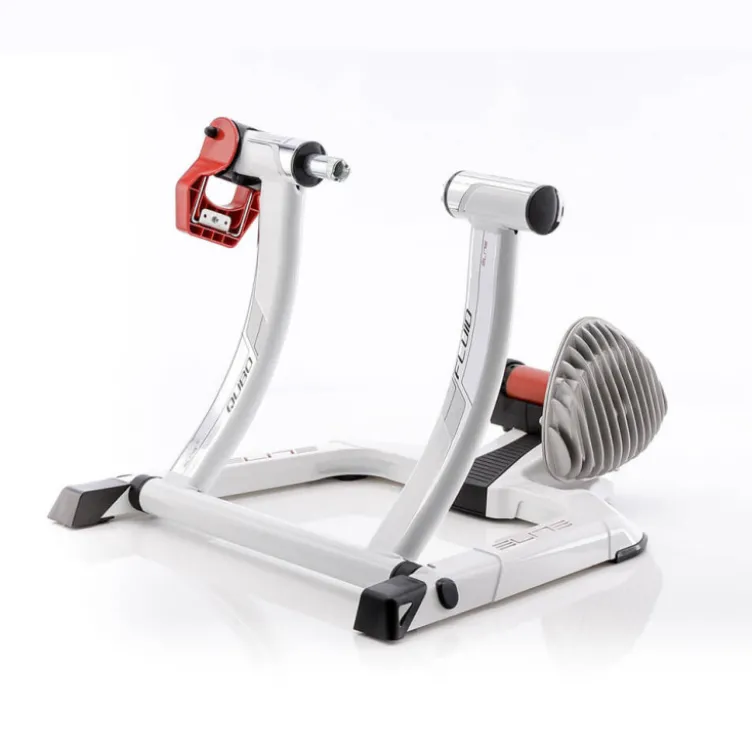 Home trainer pliable à résistance hydraulique pour intensité modulable - Cadre en métal résistant