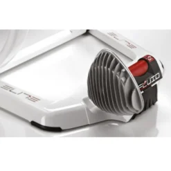 Home trainer pliable à résistance hydraulique pour intensité modulable - Cadre en métal résistant