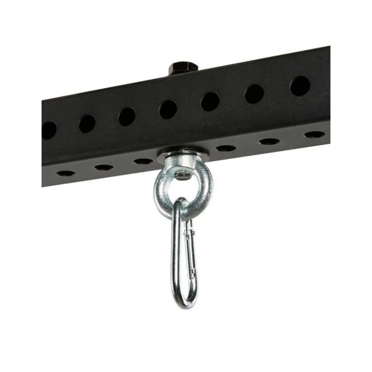 Œillet annulaire ATX avec mousqueton pour suspension de corde d'escalade ou de punchingball