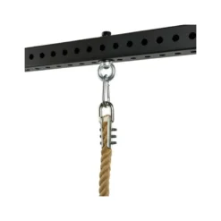 Œillet annulaire ATX avec mousqueton pour suspension de corde d'escalade ou de punchingball