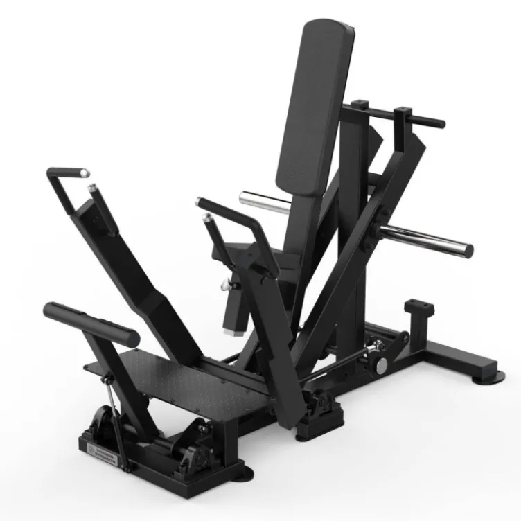 Iso-latéral chest press à charge libre jusqu'à 250 kg - Bras indépendants convergents Titanium Strength Élite EL-PL47