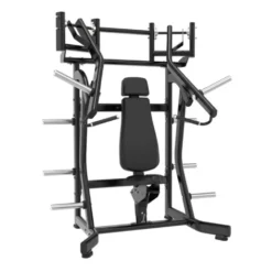 Iso-latéral chest press machine à charge libre jusqu'à 200 kg - Titanium Strength Black Séries BS-PL25