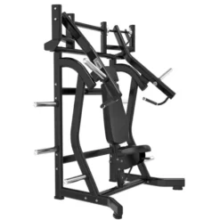 Iso-latéral chest press machine à charge libre jusqu'à 200 kg - Titanium Strength Black Séries BS-PL25