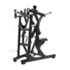 Iso-latérale low row machine Black Séries Titanium BS-PL17 avec bras indépendants divergents à capacité de 200 kg pour le dos