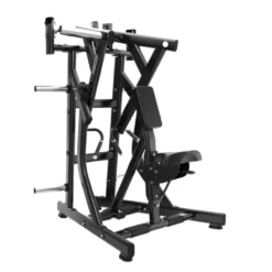 Iso-latérale low row machine Black Séries Titanium BS-PL17 avec bras indépendants divergents à capacité de 200 kg pour le dos