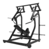 Iso-latérale plate loaded inclined shoulder press convergente et pro Titanium BS-PL28 à capacité de charge 200 kg - Black Séries