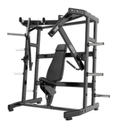 Iso-latéral wide chest press machine à charge libre jusqu'à 200 kg Titanium Strength Black Séries BS-PL16