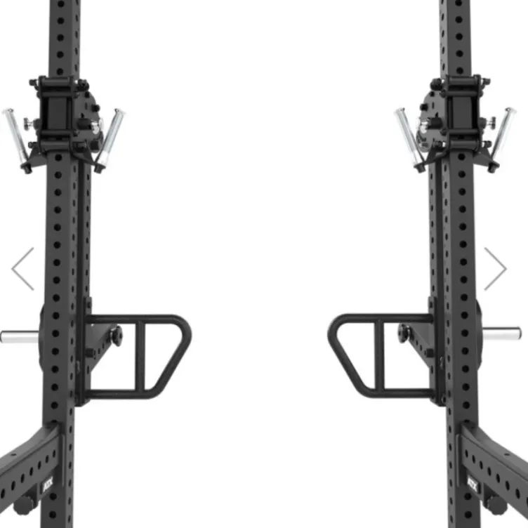Jammer arms ATX pour racks et cages à squat de série 700 avec pins de sécurité et réglage de l'angle de démarrage - Max 300 kg