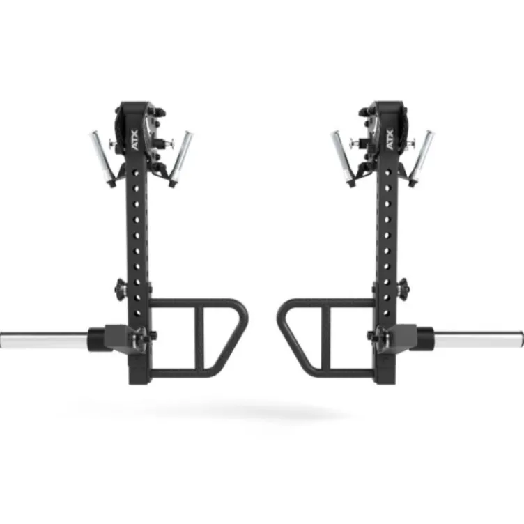 Jammer arms ATX pour racks et cages à squat de série 700 avec pins de sécurité et réglage de l'angle de démarrage - Max 300 kg