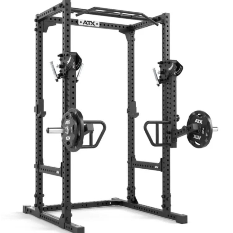 Jammer arms ATX pour racks et cages à squat de série 700 avec pins de sécurité et réglage de l'angle de démarrage - Max 300 kg