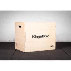 Jump Box en bois 3 hauteurs de travail pour entraînement de crosstraining et Préparation Hyrox