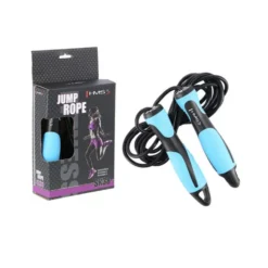 Jump rope avec poignées en plastique et câble en caoutchouc - 2,75 m