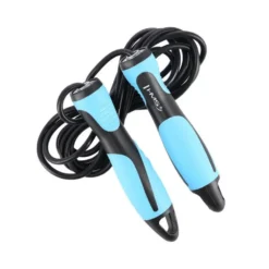 Jump rope avec poignées en plastique et câble en caoutchouc - 2,75 m