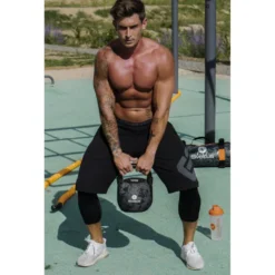 Kettlebell camouflage soft lest en sable de 4 à 16 kg