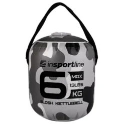 Kettlebell 3 kg à 8 kg avec remplissage à eau avec poignée en néoprène pour l'Hyrox et le crossfit