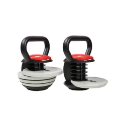 Kettlebell réglable avec charge ajustable de 3 à 17 kg pour l'Hyrox et le Crossfit