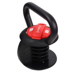 Kettlebell réglable avec charge ajustable de 3 à 17 kg pour l'Hyrox et le Crossfit