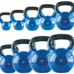 Kettlebells prise en main facile en néoprène disponibles de 4 à 32 kg pur Hyrox et crossfit
