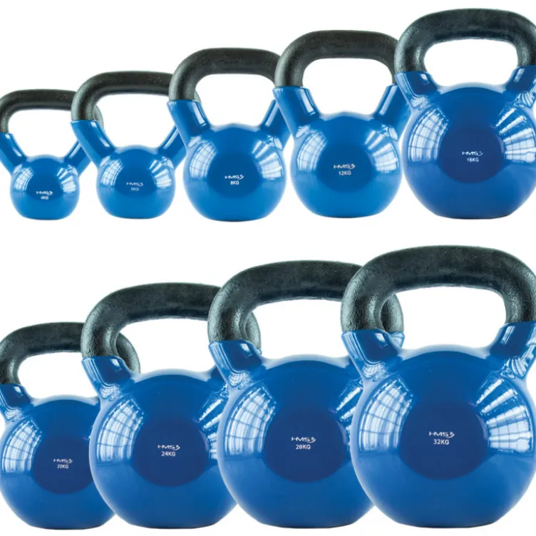 Kettlebells prise en main facile en néoprène disponibles de 4 à 32 kg pur Hyrox et crossfit