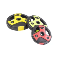 Kit barre de musculation standard en acier chromé avec 17,50 kg de disques de poids