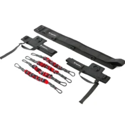 Kit complet de sangles de résistance pour taille et chevilles - exercices du bas de corps