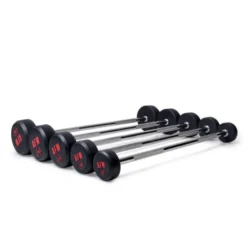 Kit de 5 barres droites monobloc préchargées 10 à 30 kg