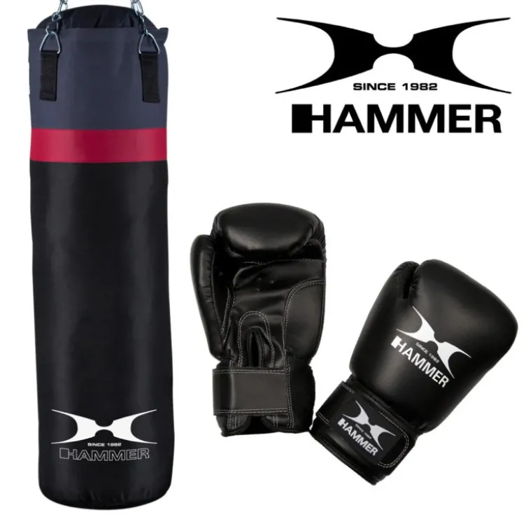 Kit de boxe avec sac de frappe et gants de boxe pour entraînement premium home gym