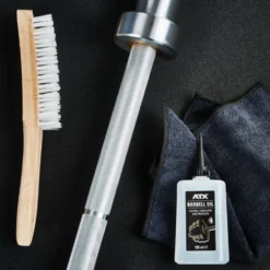 Kit de nettoyage et d'entretien pour matériel de musculation huile brosse et micro-fibre