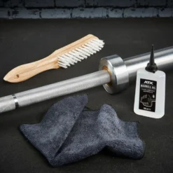 Kit de nettoyage et d'entretien pour matériel de musculation huile brosse et micro-fibre