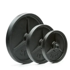 Kit de poids olympiques de musculation ATX en fonte pour home-gym et salles 125 kg