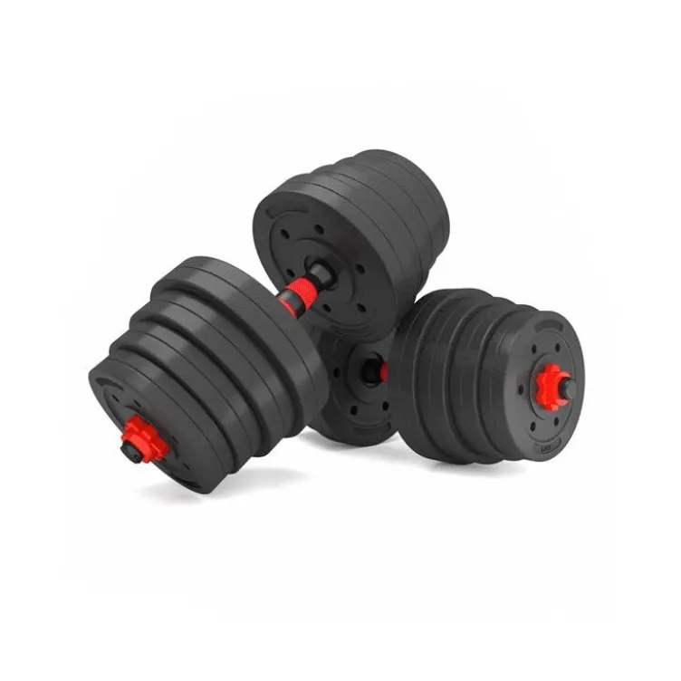 Kit de training à la barre courte ou longue et haltères pour homegym