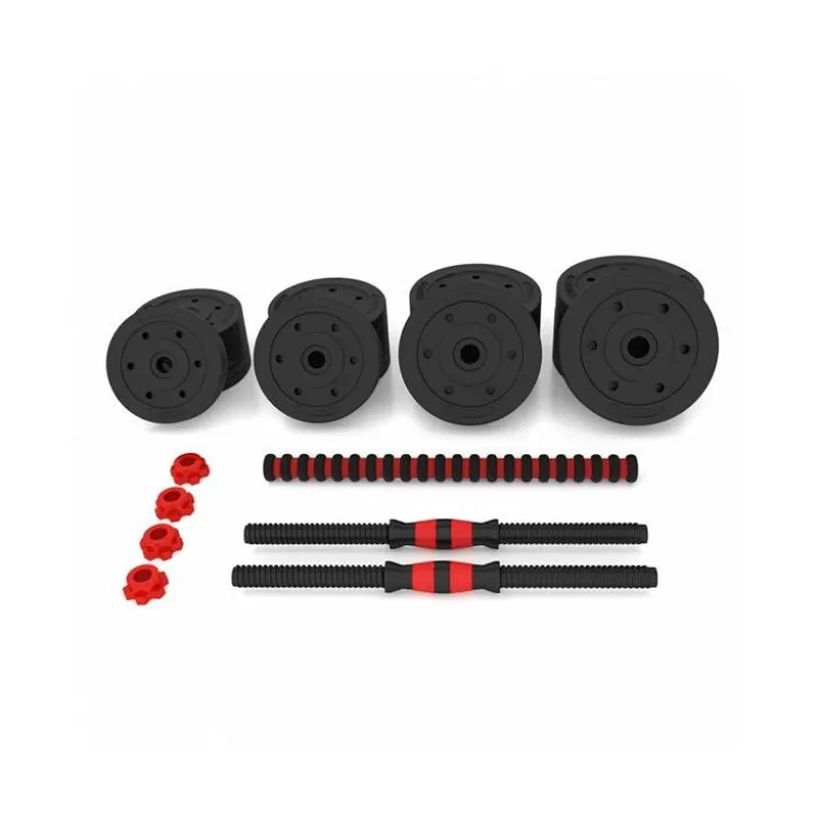 Kit de training à la barre courte ou longue et haltères pour homegym