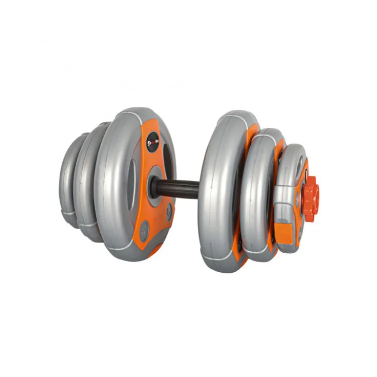 Kit d'haltère réglable 3 à 18 kg avec colliers de serrage - Diamètre standard