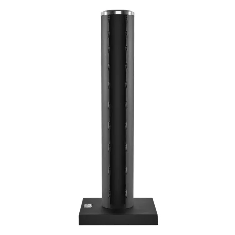 Kit d'haltères chromés 1 à 10 kg avec colonne de rangement pour 10 paires d'haltères - ATX