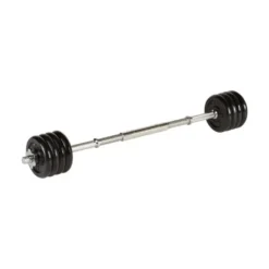 Kit haltères courtes 2 en 1 / barre droite 30 kg