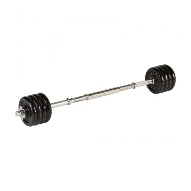 Kit haltères courtes 2 en 1 / barre droite 30 kg