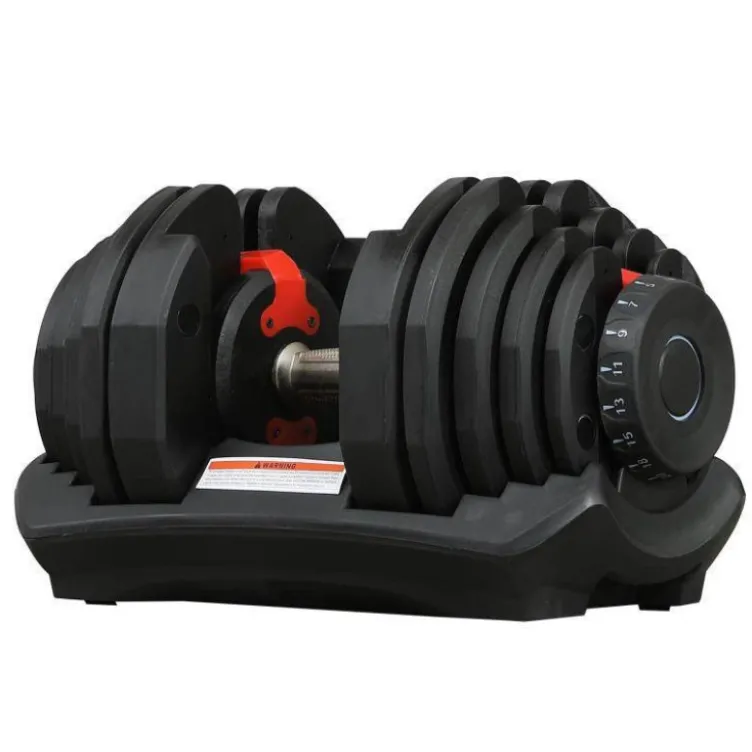 Kit haltères réglables Powerblocks de 5 à 40 kg - Poids automatiques ajustables