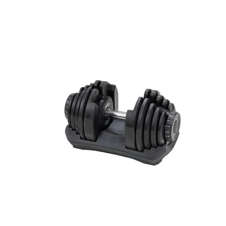 Kit haltères réglables Powerblocks de 5 à 40 kg - Poids automatiques ajustables