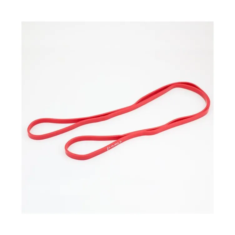 Élastique bande de musculation rouge avec résistance 8-10 kg