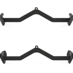 Lat Foam Grip - Poignée de tirage large ergonomique 75 cm à prise interne
