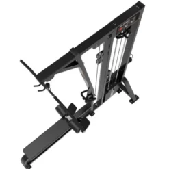 Lat pulldown dual rowing machine Elite Series RX– Station dos à charge guidée 2-en-1 professionnelle Titanium Strength ELRX-S6