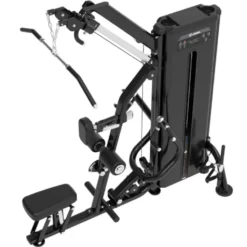 Lat Pulldown Machine Fonction Mid Rowet High Row à charge guidée 125 kg pour le dos Titanium Strength Black Series RX BSRX-S65