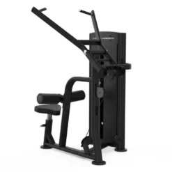 Lat pull down machine Titanium Black séries à charge guidée pour établissements professionnels - Mouvements divergents BS-S13