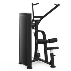 Lat pull down machine Titanium Black séries à charge guidée pour établissements professionnels - Mouvements divergents BS-S13
