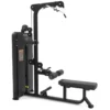 Lat pull down station dual rowing machine Velocer série à charge guidée 105 kg - Réglages divers