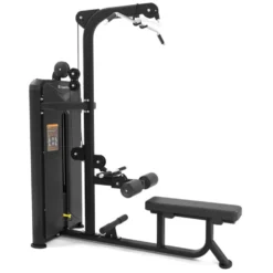 Lat pull down station dual rowing machine Velocer série à charge guidée 105 kg - Réglages divers