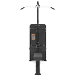 Lat pull down station dual rowing machine Velocer série à charge guidée 105 kg - Réglages divers
