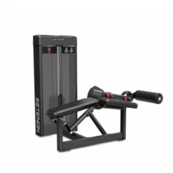 Leg curl allongé machine à sélecteur de poids pour le renforcement musculaire des ischios-jambiers